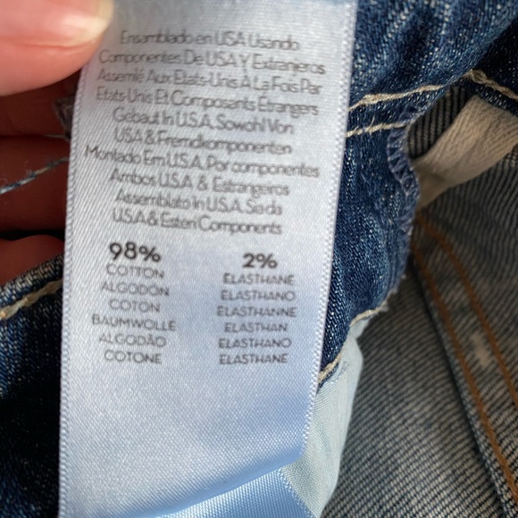 Mother Denim Jeans. The Dazzler Shift. Size 26. - Picture 4 of 7